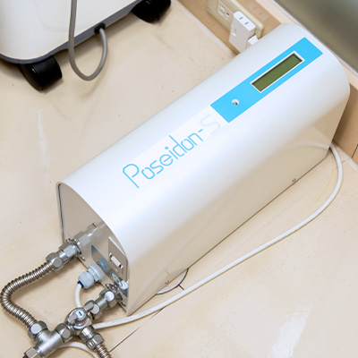 名古屋で実績のある名医がいる歯医者の歯科診療ユニット除菌装置