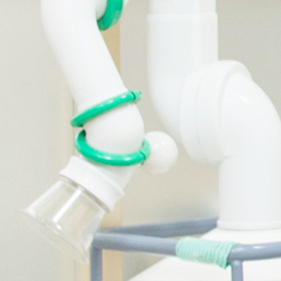 名古屋で実績のある名医がいる歯医者の口腔外吸引装置